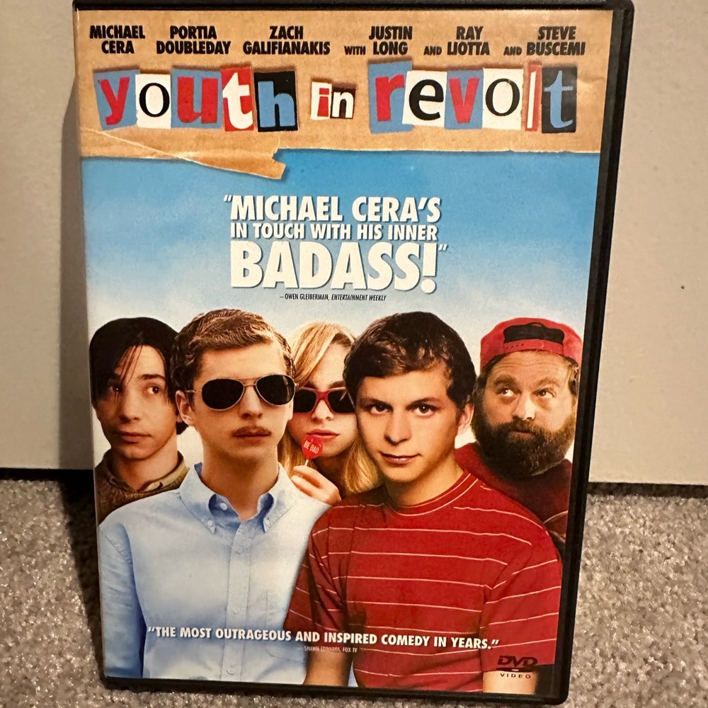 📀 5 for $25 Youth in Revolt DVD